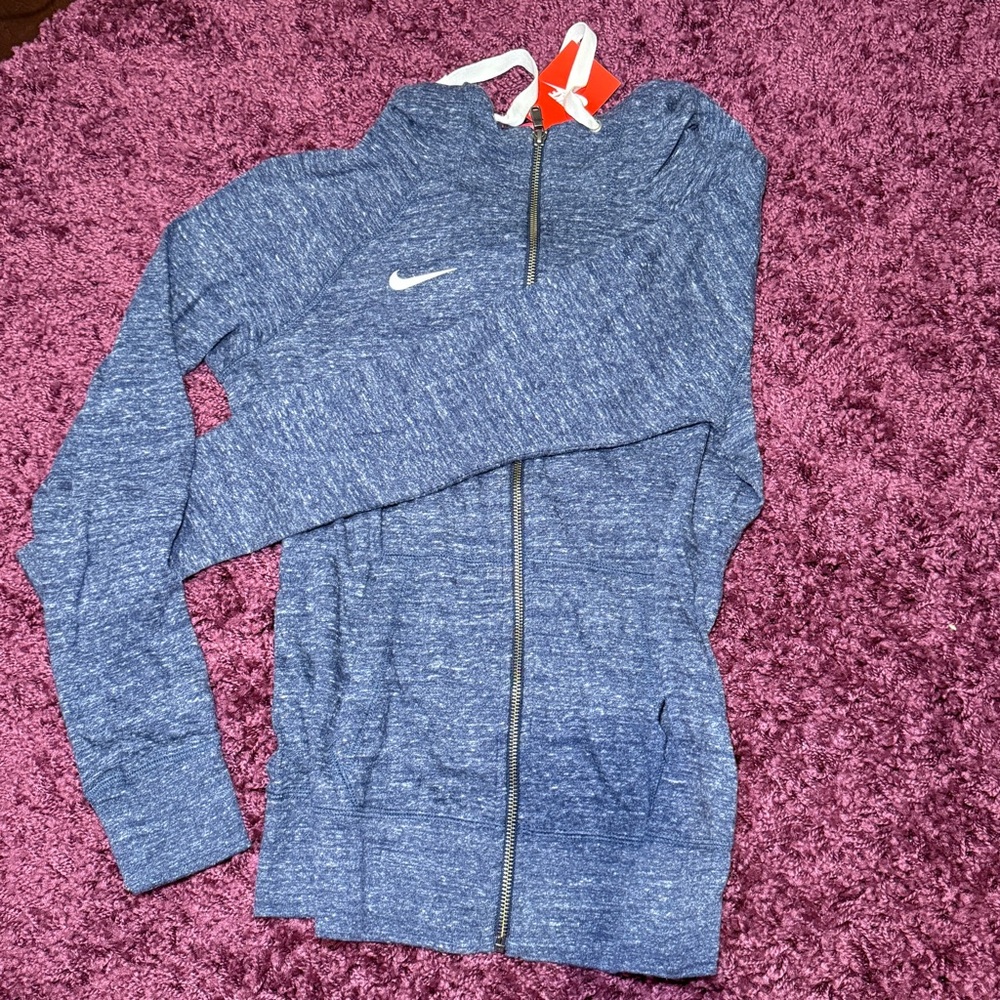 Nike Blue Heathered Women's Jacket